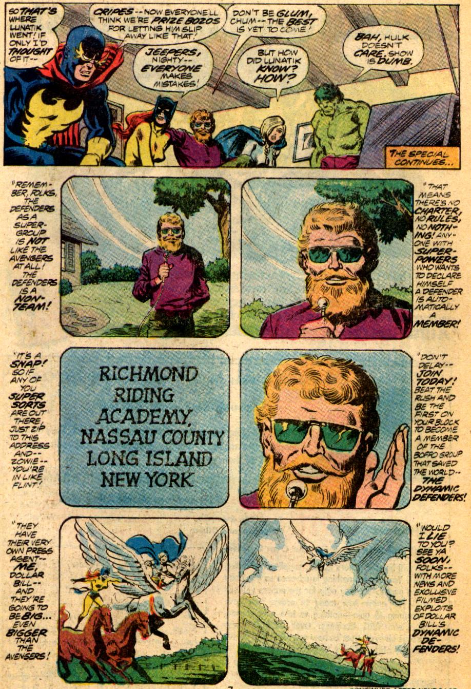 Read online The Defenders (1972) comic -  Issue #62 - 7
