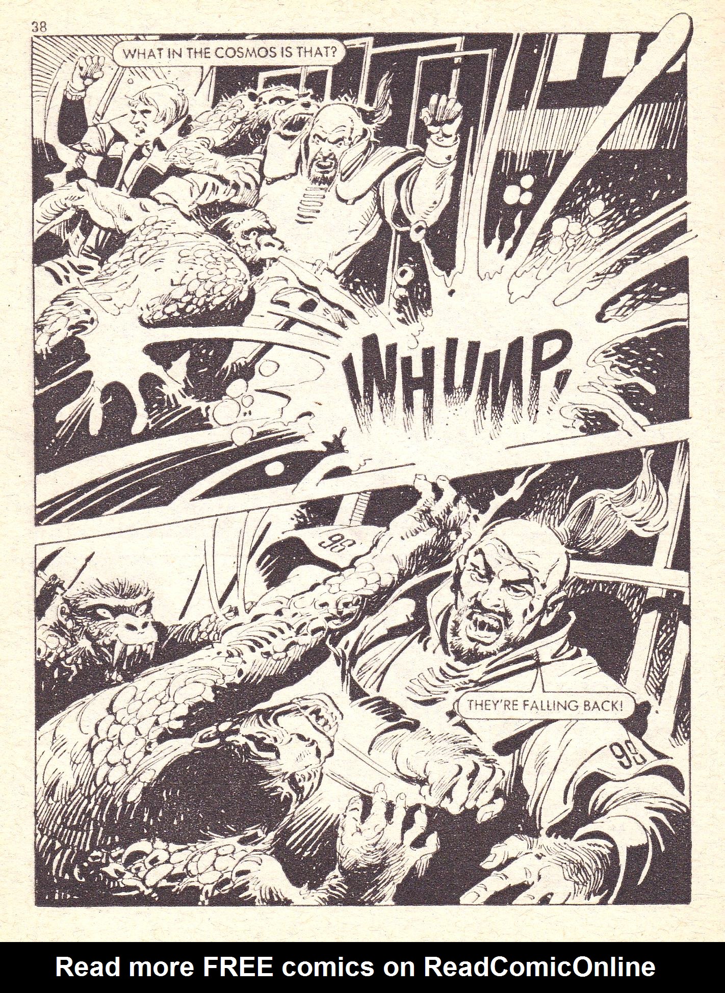 Read online Starblazer comic -  Issue #61 - 38