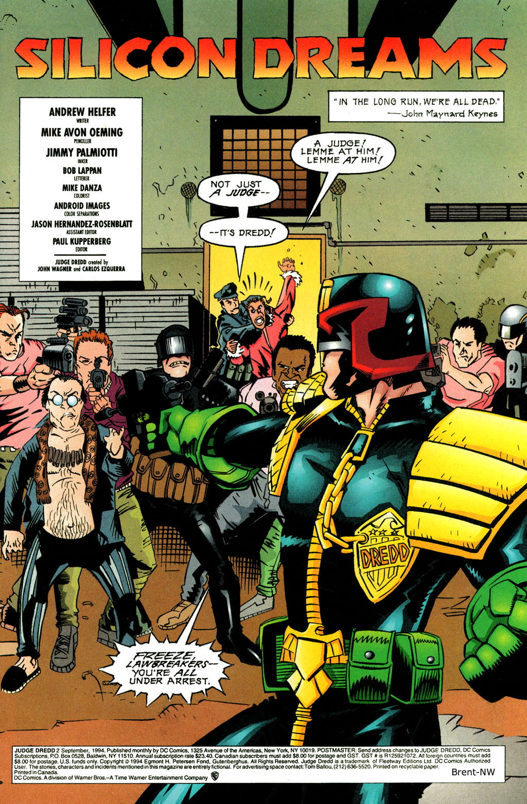 Read online Judge Dredd (1994) comic -  Issue #2 - 2