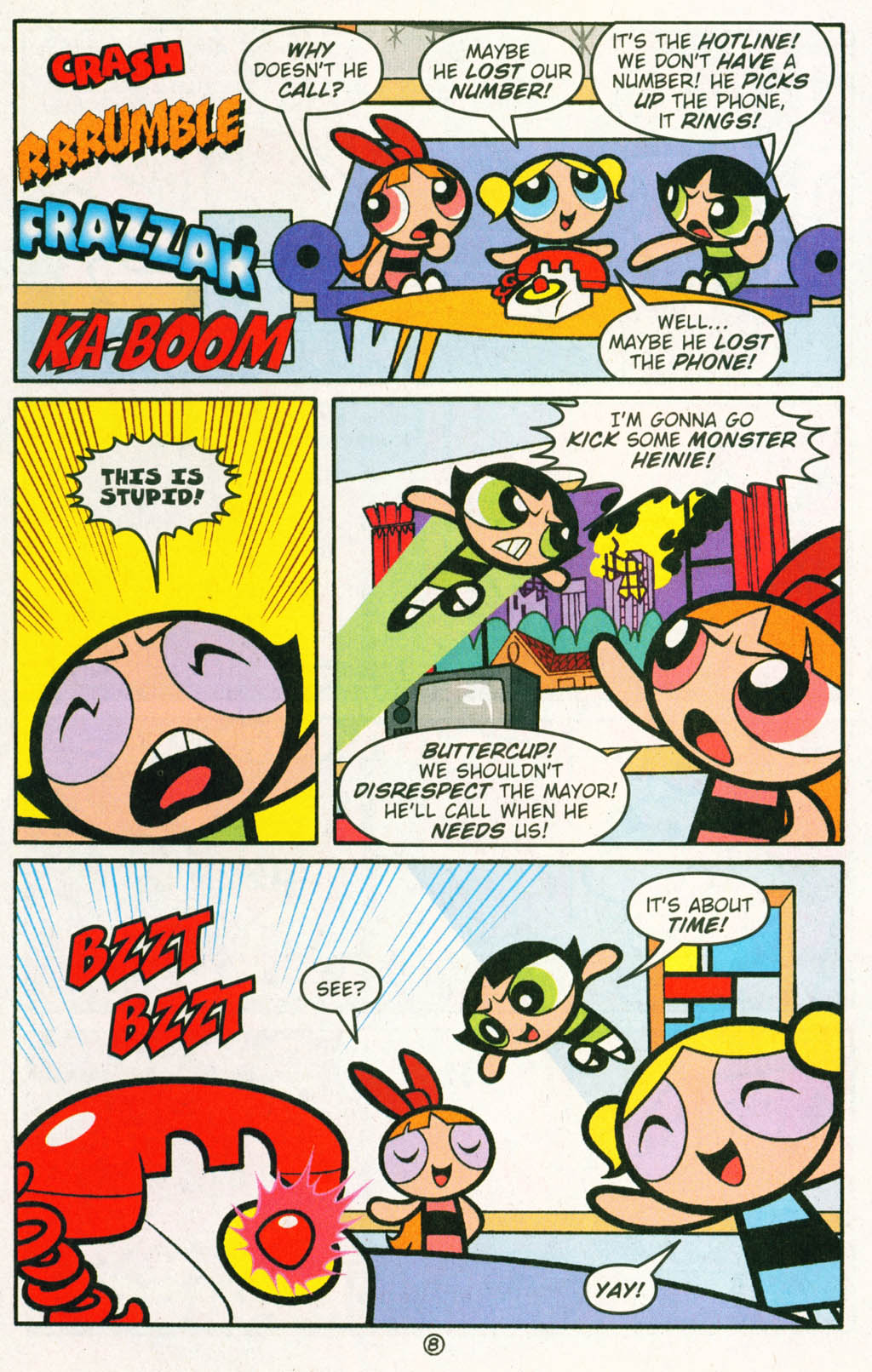 Read online The Powerpuff Girls comic -  Issue #8 - 10