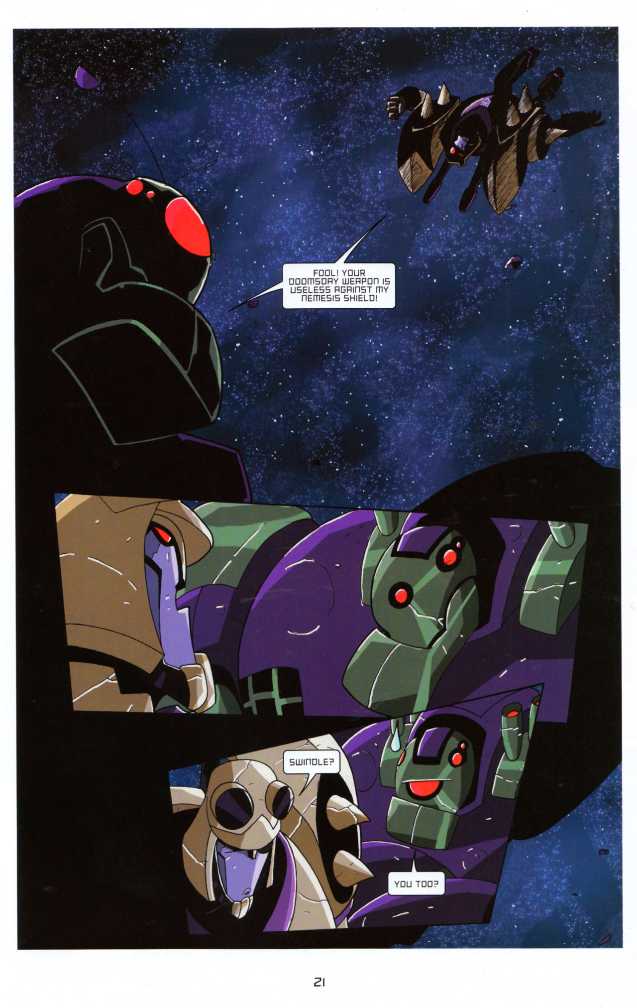 Read online Transformers Animated: The Arrival comic -  Issue #5 - 25