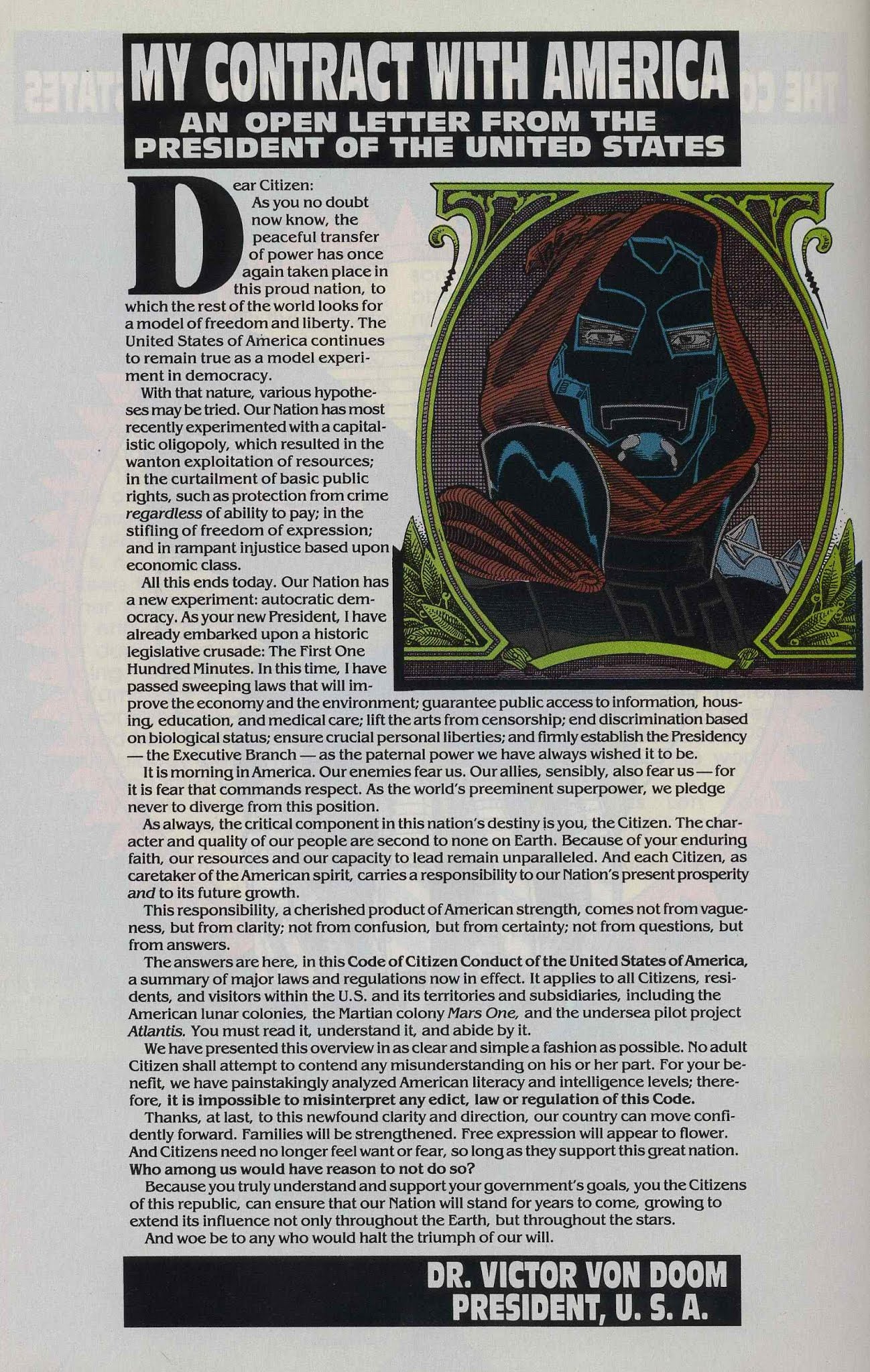 Read online 2099 Special: The World of Doom comic -  Issue # Full - 40