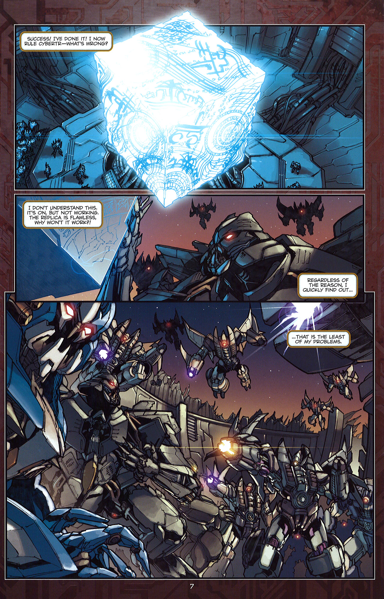 Read online Transformers: The Reign of Starscream comic -  Issue #5 - 10