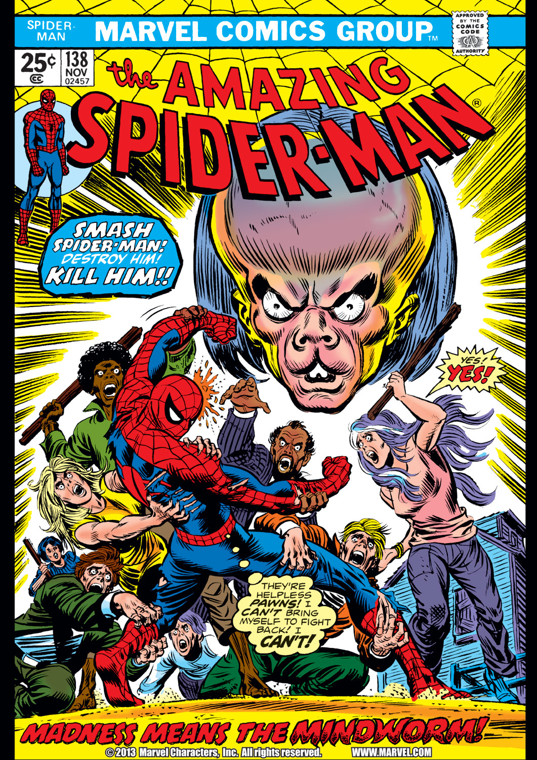 Read online The Amazing Spider-Man (1963) comic -  Issue #138 - 1