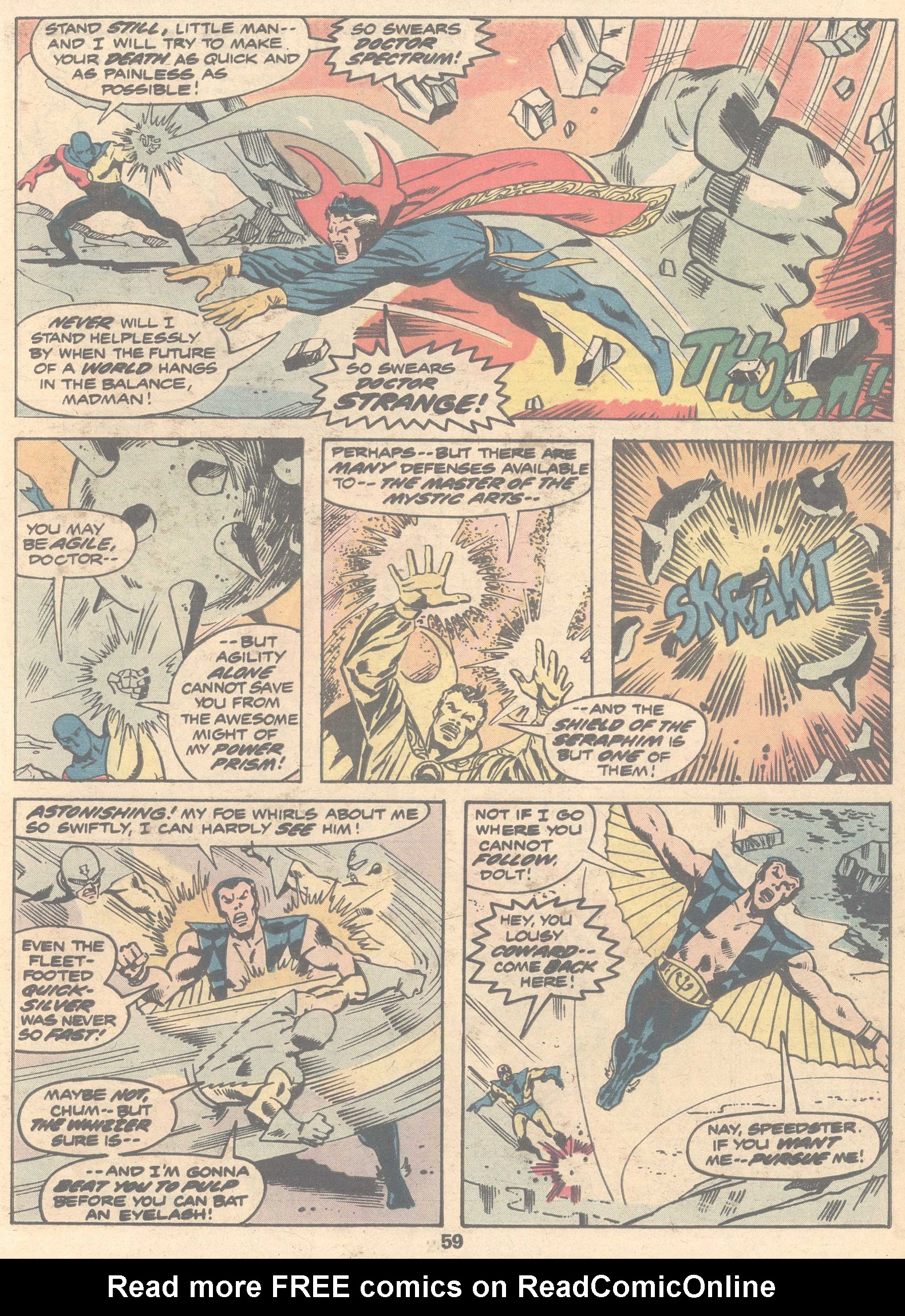 Read online Marvel Treasury Edition comic -  Issue #16 - 59