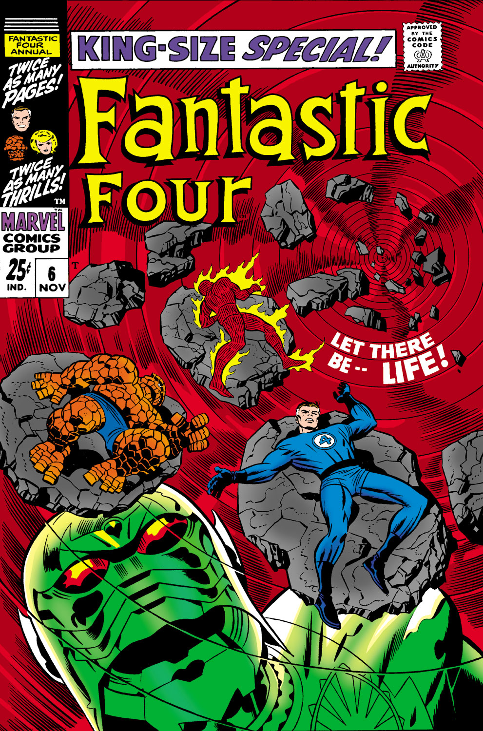 Read online Fantastic Four (1961) comic -  Issue # _Annual 6 - 1