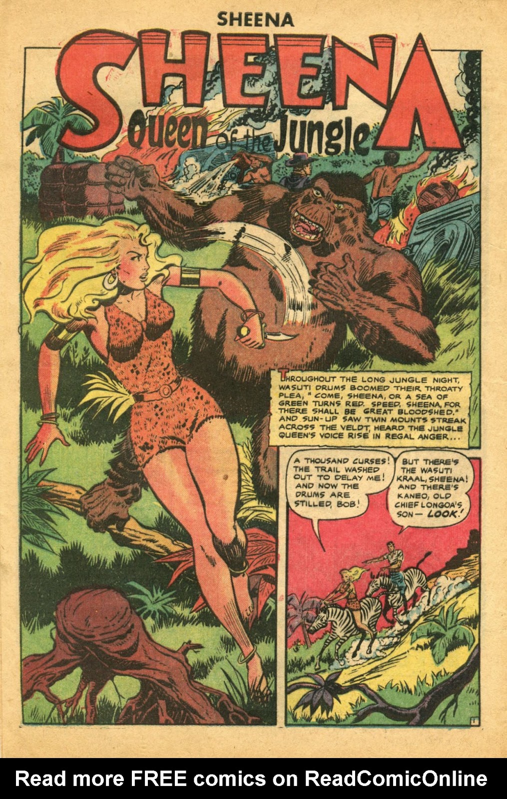 Sheena, Queen of the Jungle (1942) issue 12 - Page 4
