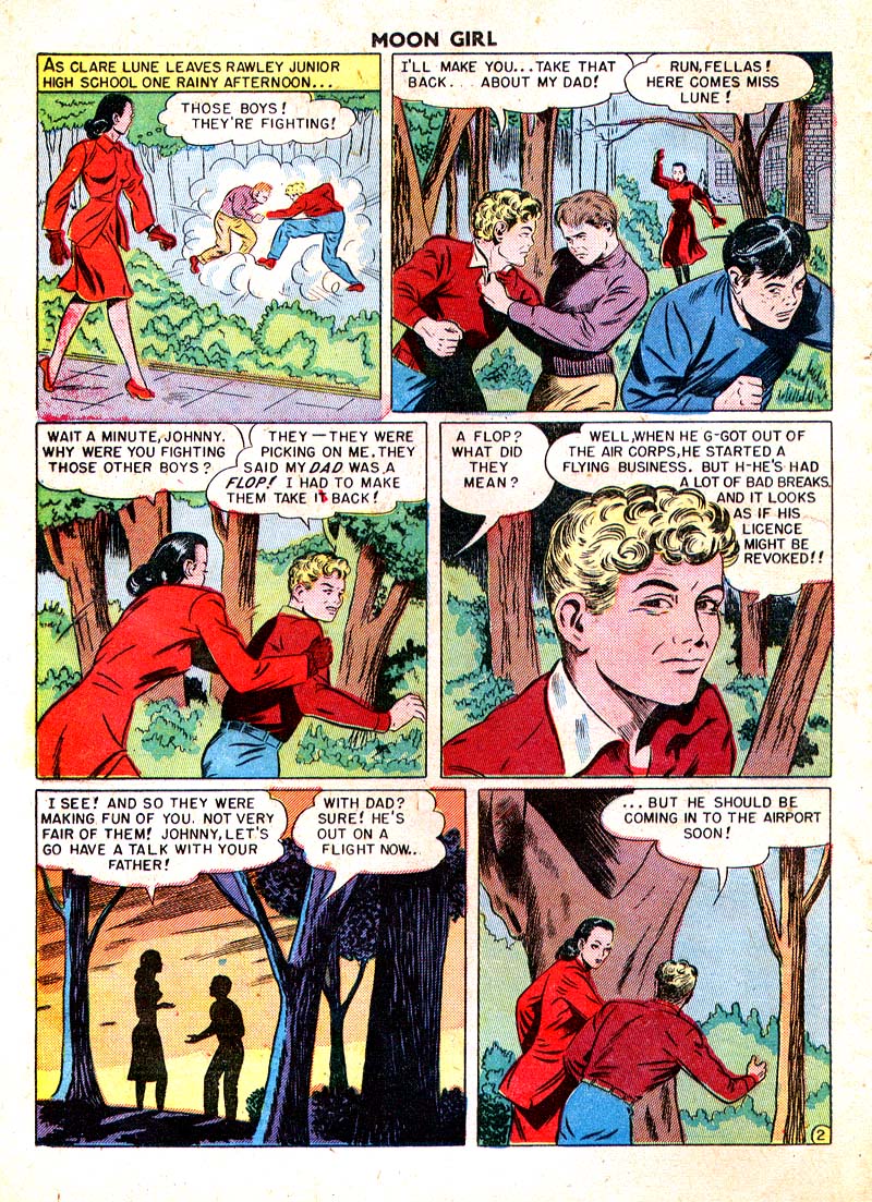 Read online Moon Girl (1947) comic -  Issue #3 - 16