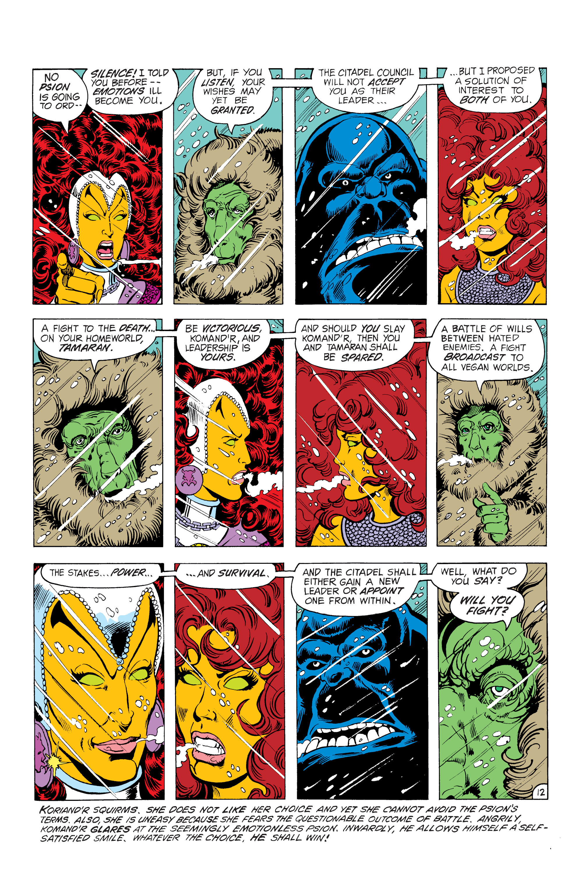 Read online The New Teen Titans (1980) comic -  Issue # _Annual 1 - 12