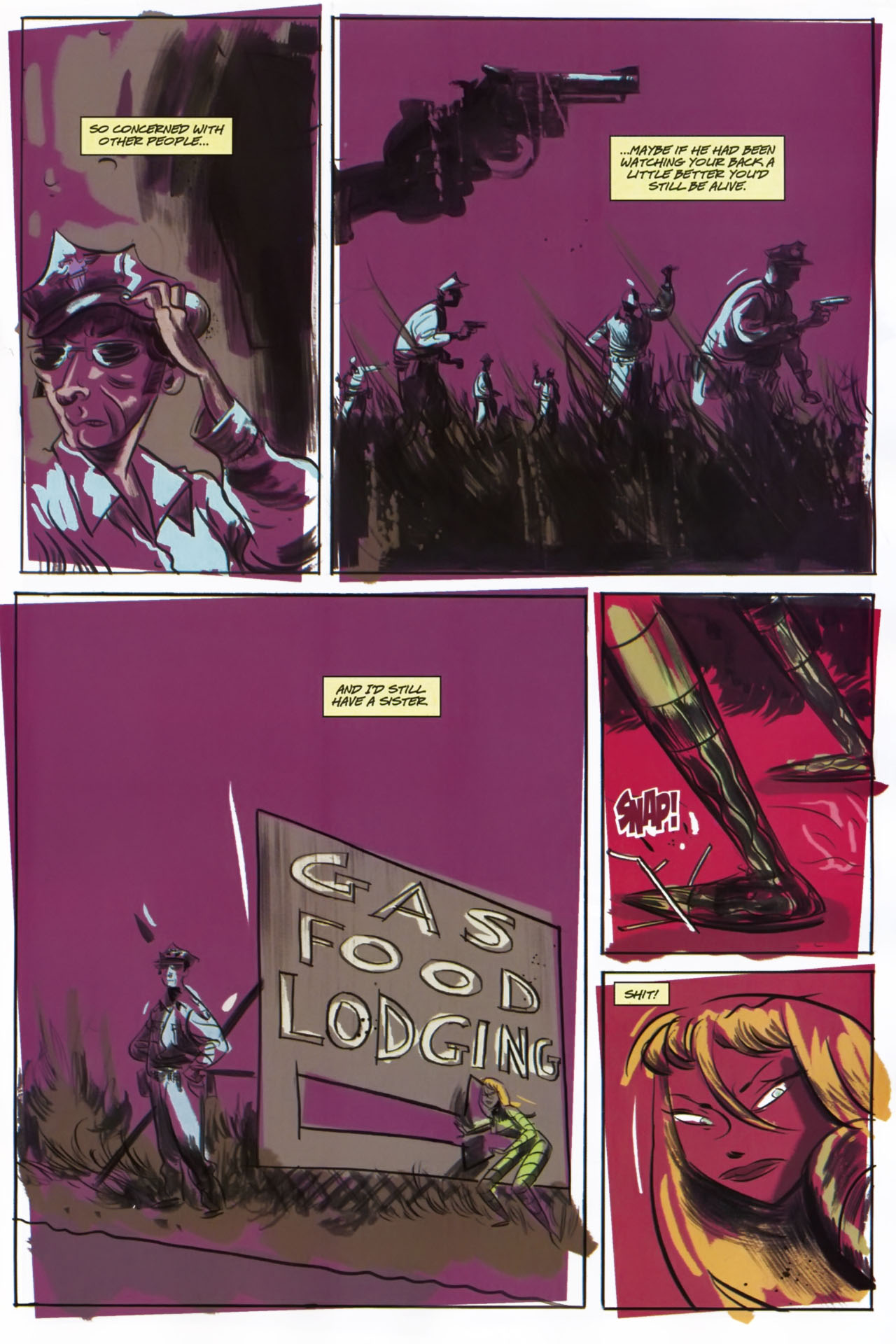 Read online Killing Girl comic -  Issue #5 - 6