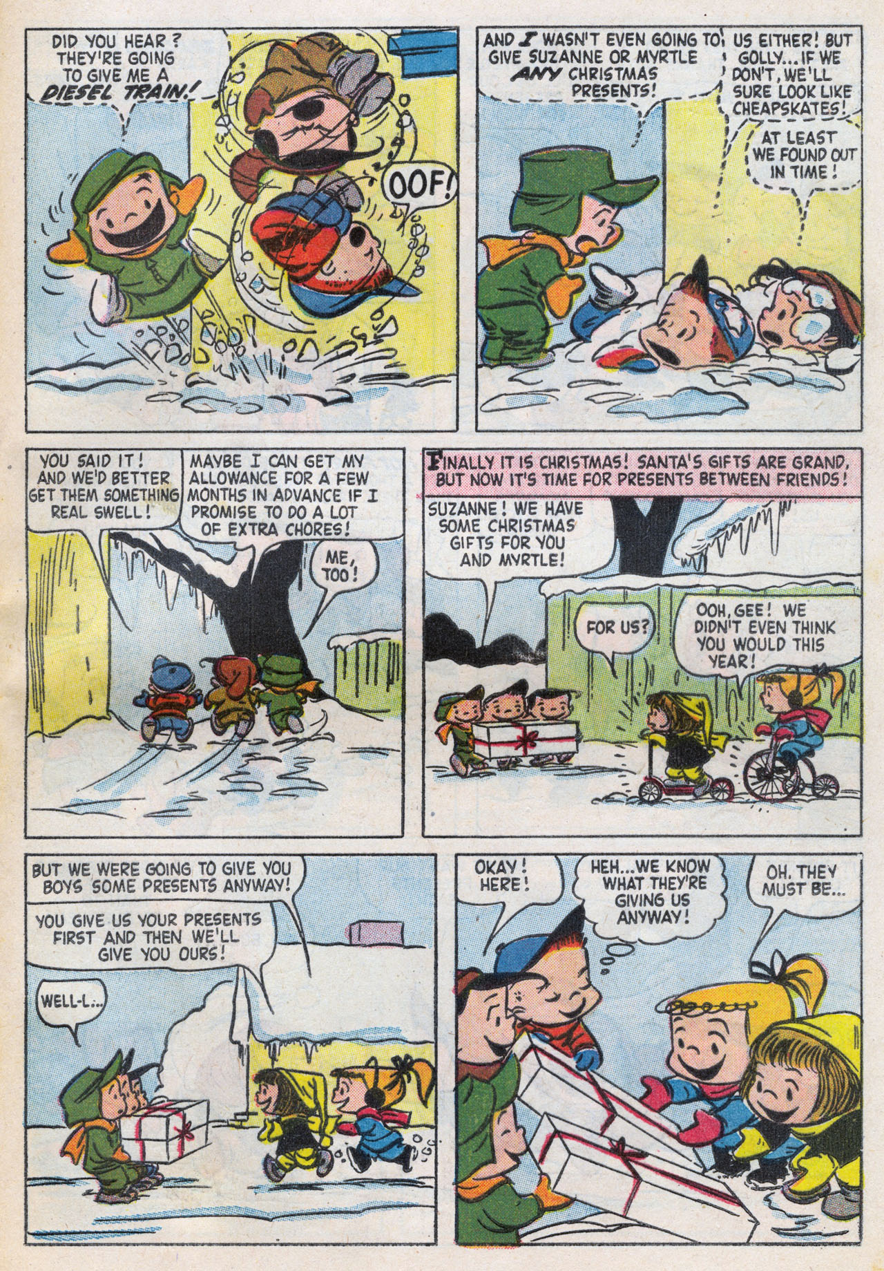 Read online Bugs Bunny's Christmas Funnies comic -  Issue # TPB 9 - 85