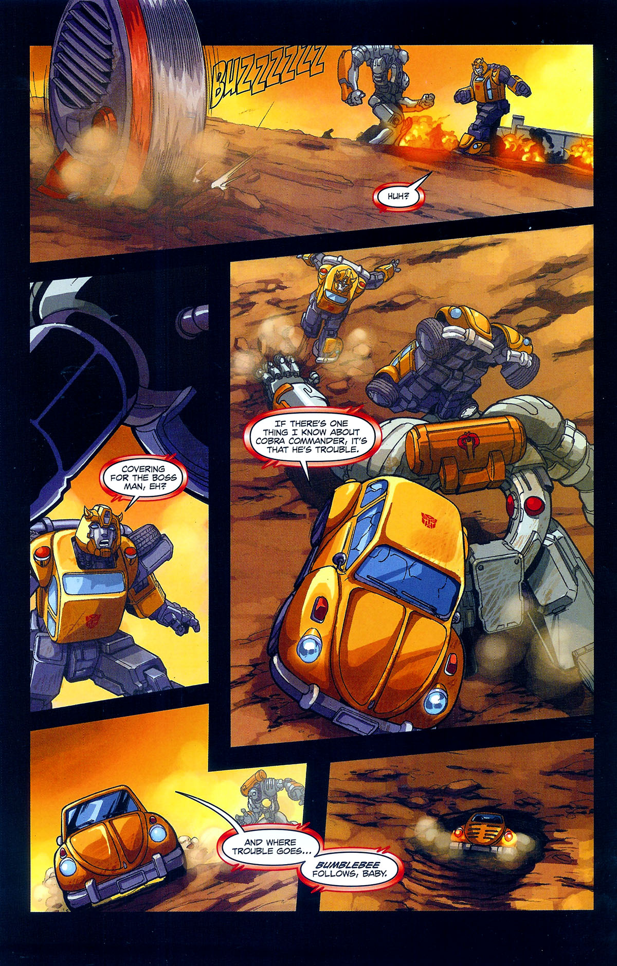 Read online G.I. Joe vs. The Transformers III: The Art of War comic -  Issue #1 - 17