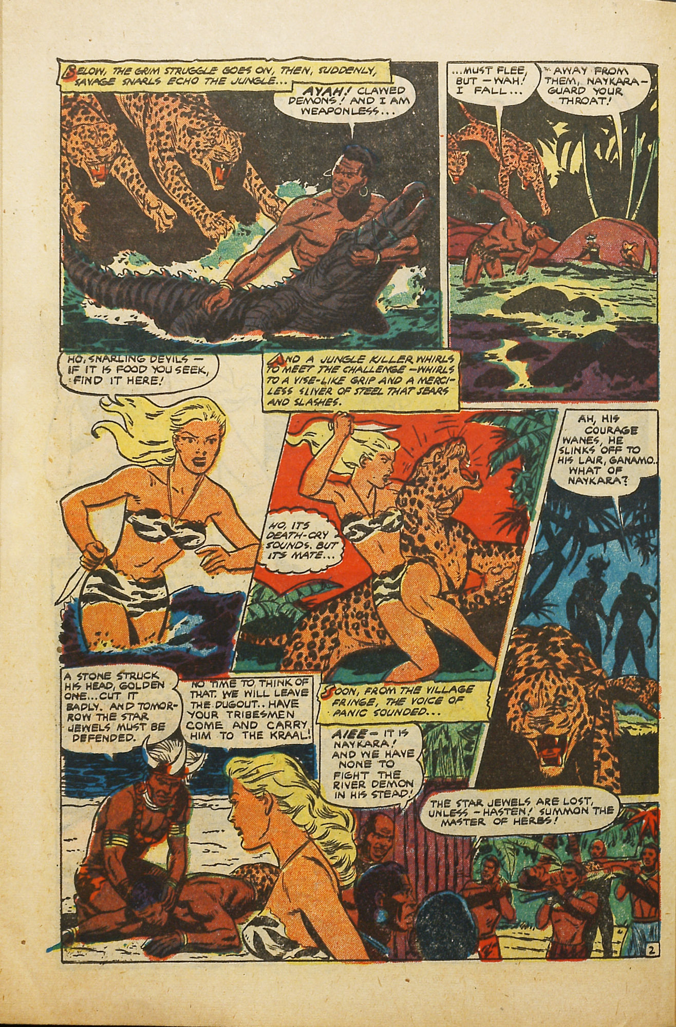 Read online Jungle Comics comic -  Issue #143 - 28