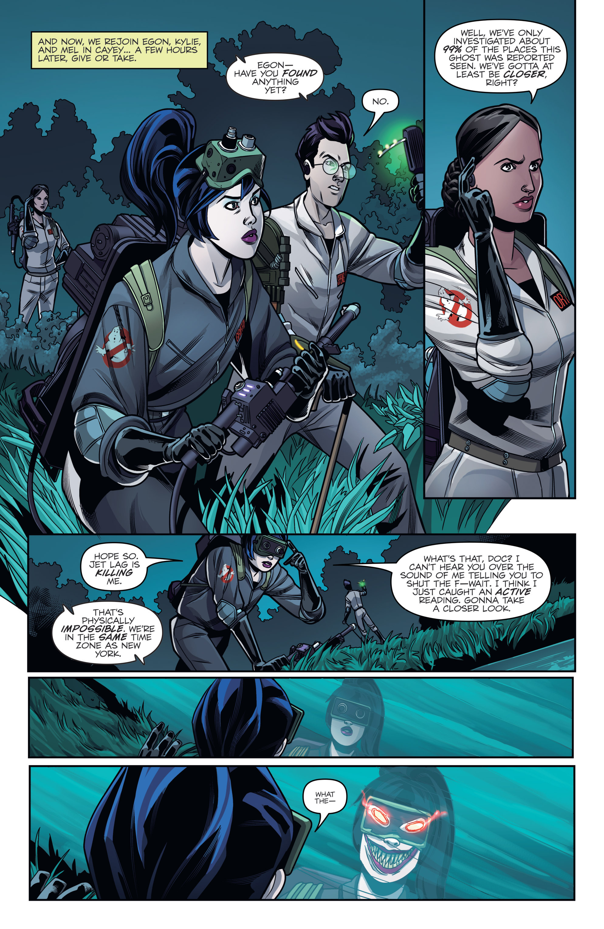 Read online Ghostbusters: International comic -  Issue #6 - 16