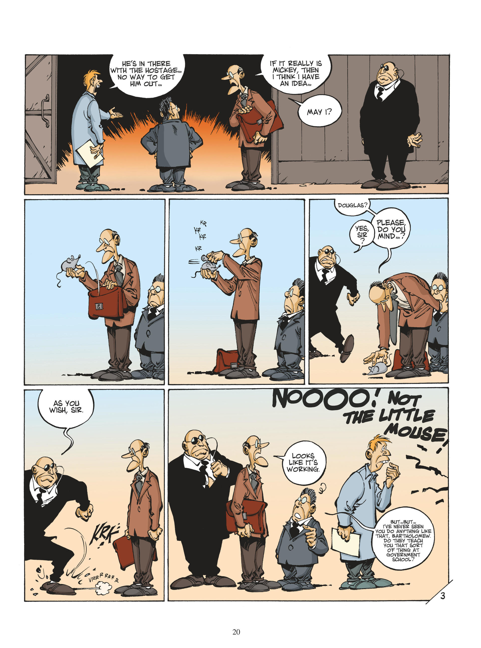 Read online Mister President comic -  Issue #1 - 20