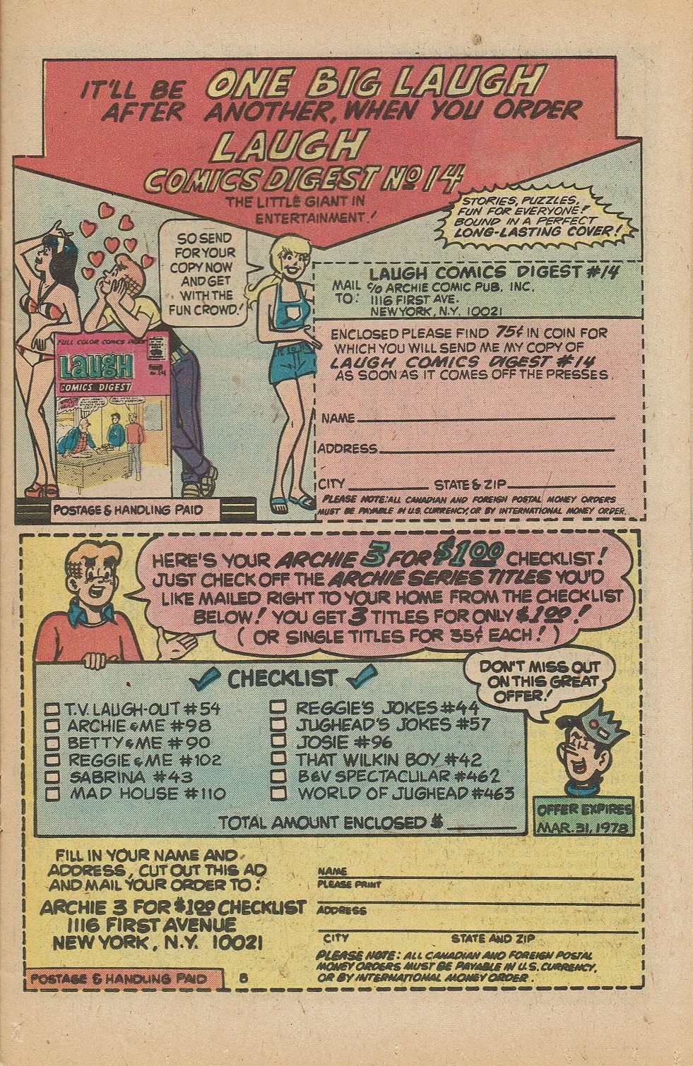 Read online Archie at Riverdale High (1972) comic -  Issue #50 - 11