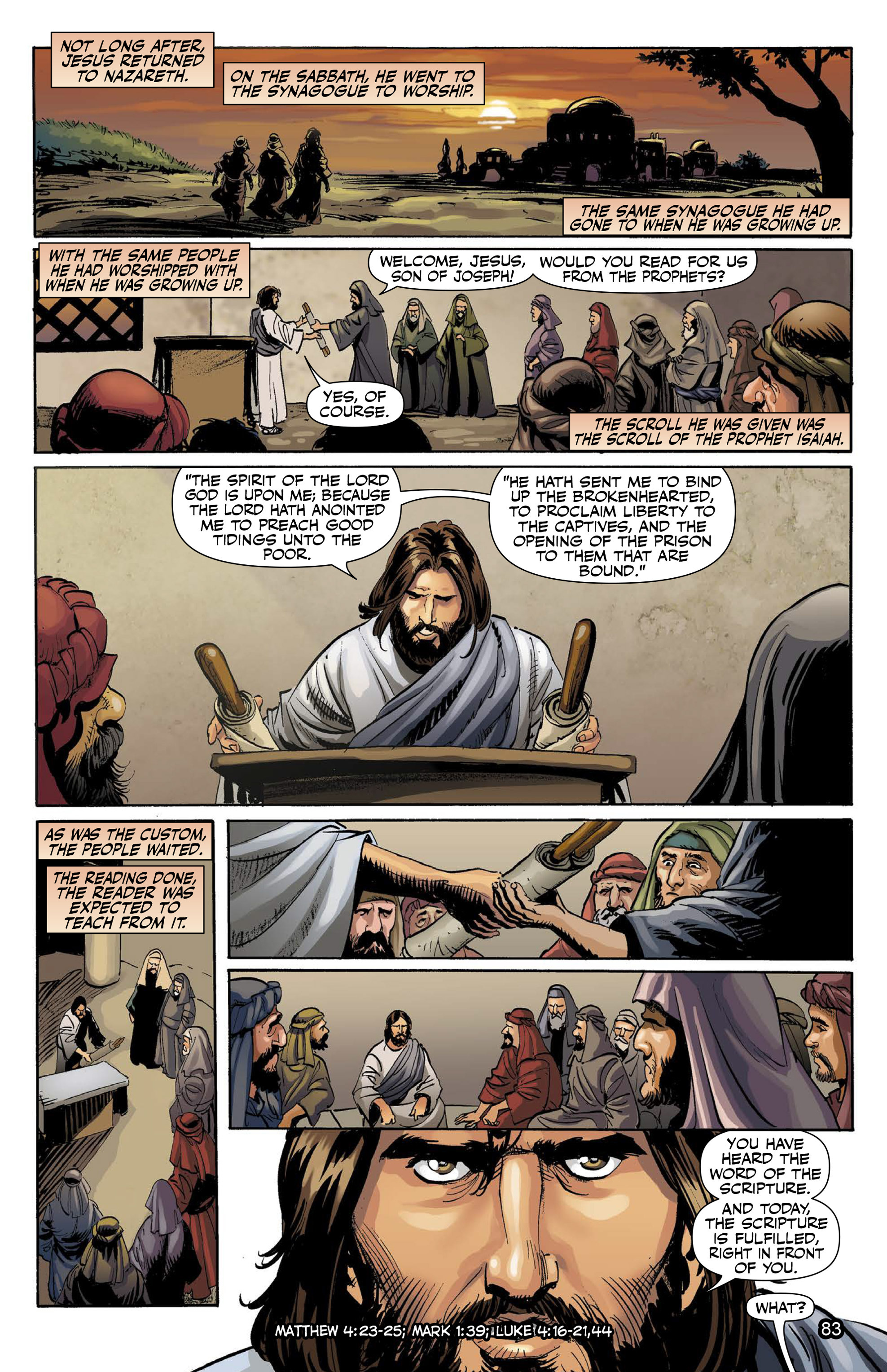 Read online The Kingstone Bible comic -  Issue #9 - 87