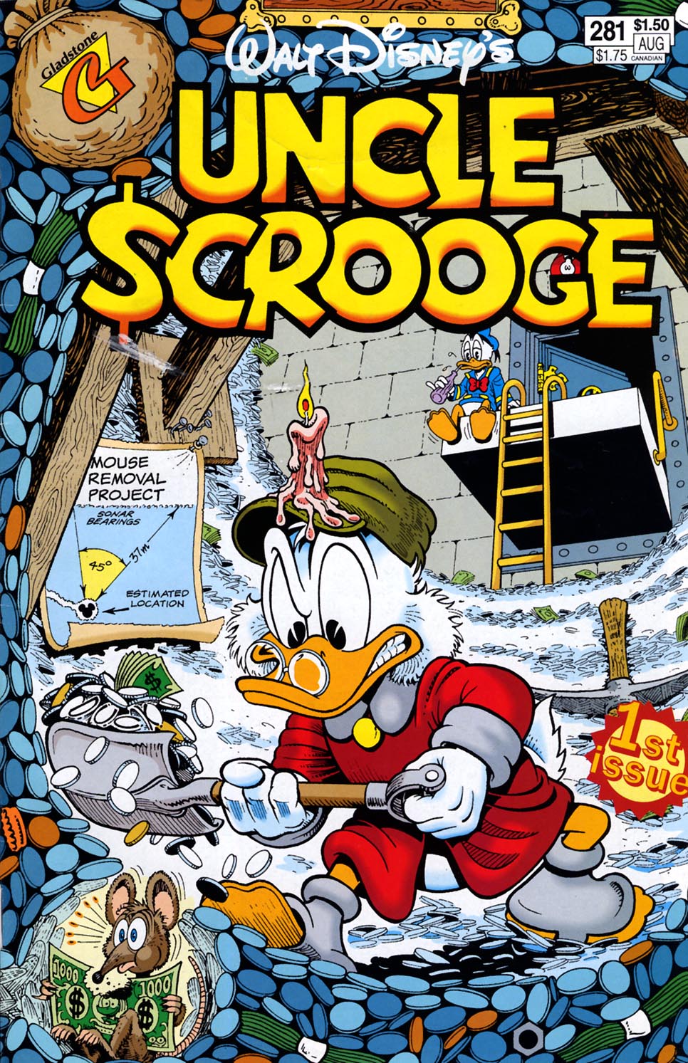 Read online Uncle Scrooge (1953) comic -  Issue #281 - 1