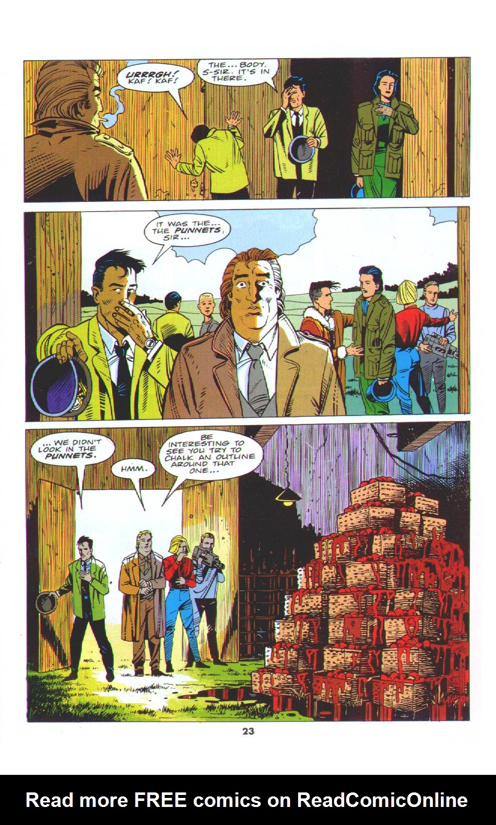 Read online The Knights of Pendragon comic -  Issue #1 - 23