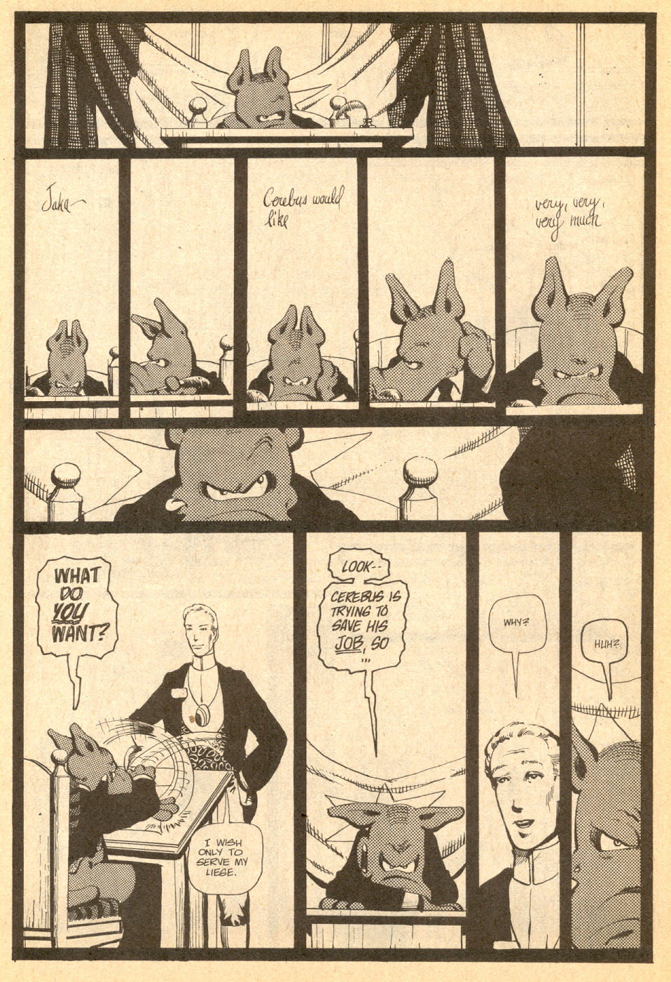 Read online Cerebus comic -  Issue #37 - 9