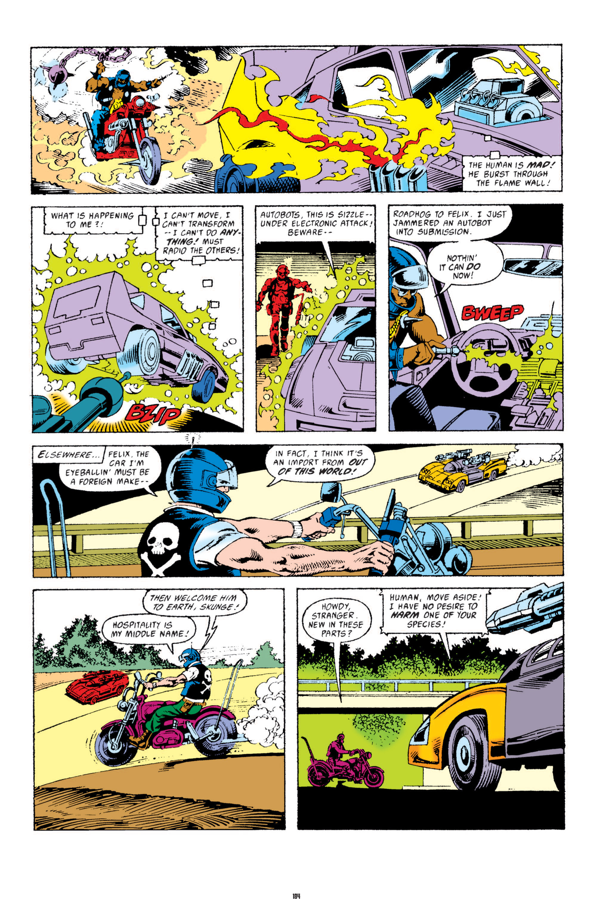 Read online The Transformers Classics comic -  Issue # TPB 4 - 185