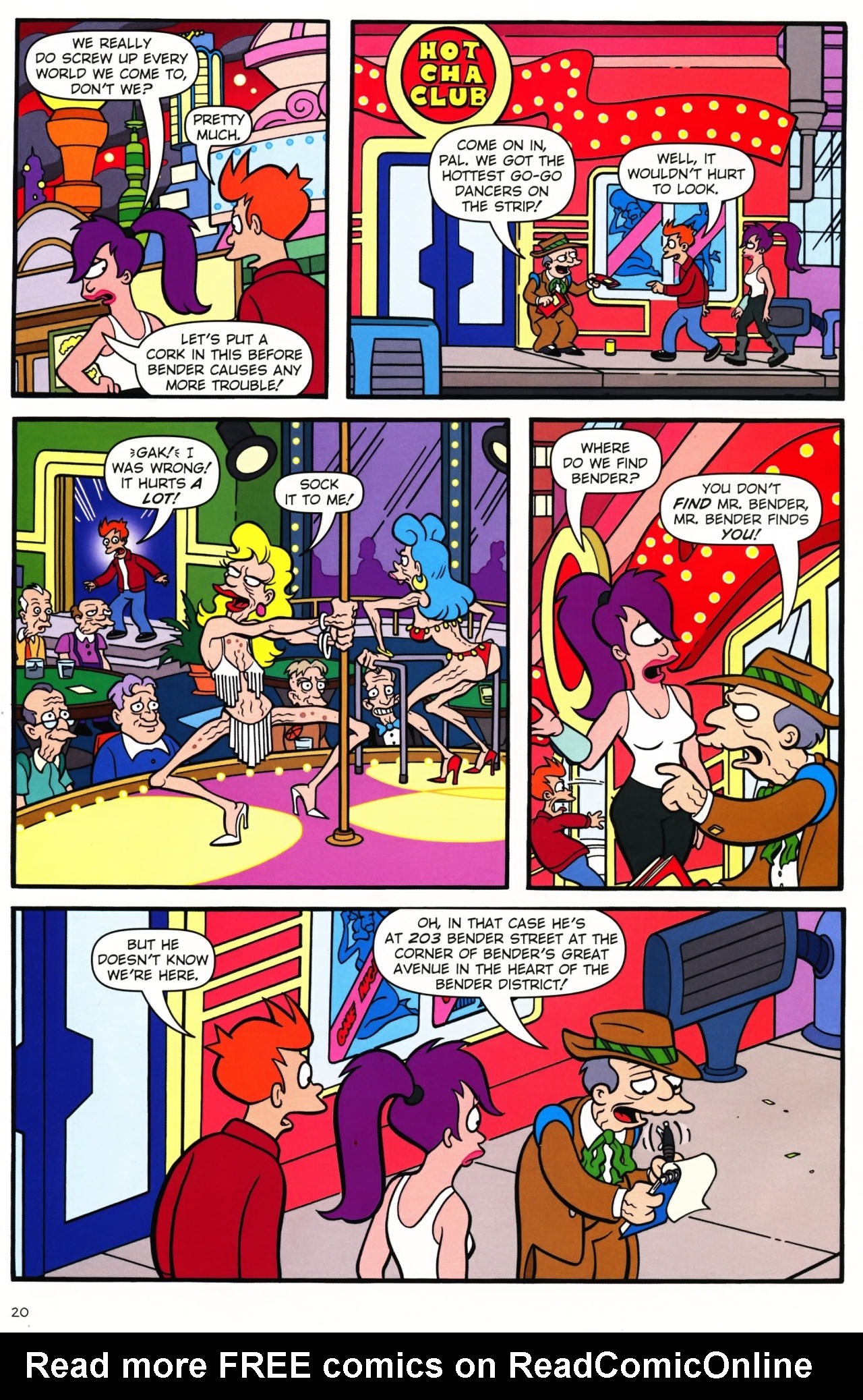 Read online Futurama Comics comic -  Issue #39 - 17