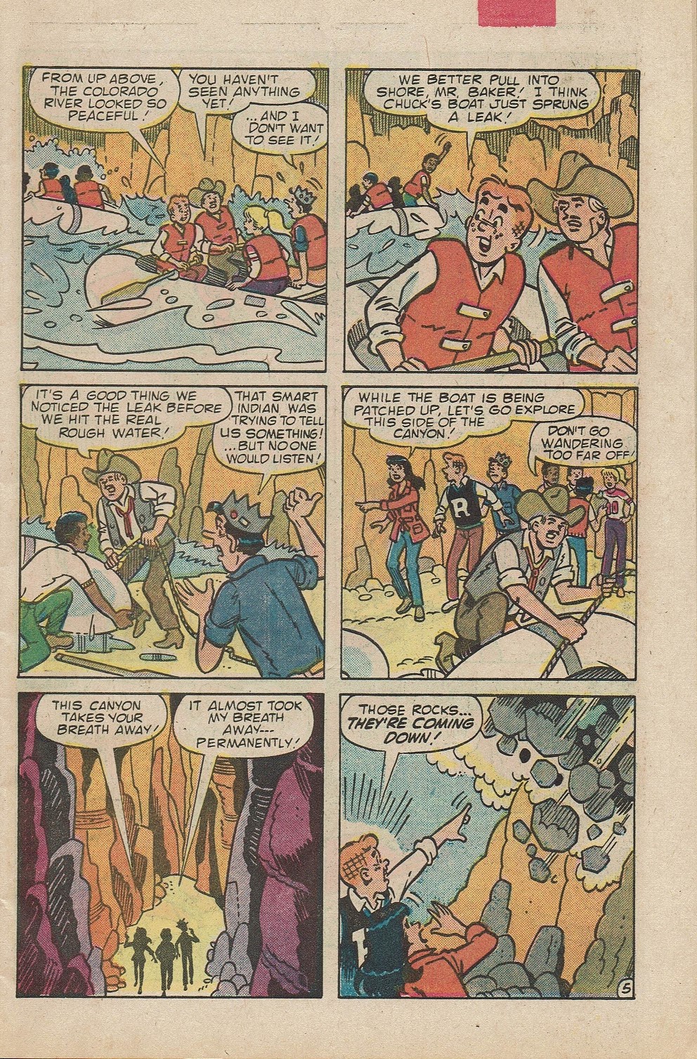 Read online Archie at Riverdale High (1972) comic -  Issue #104 - 7