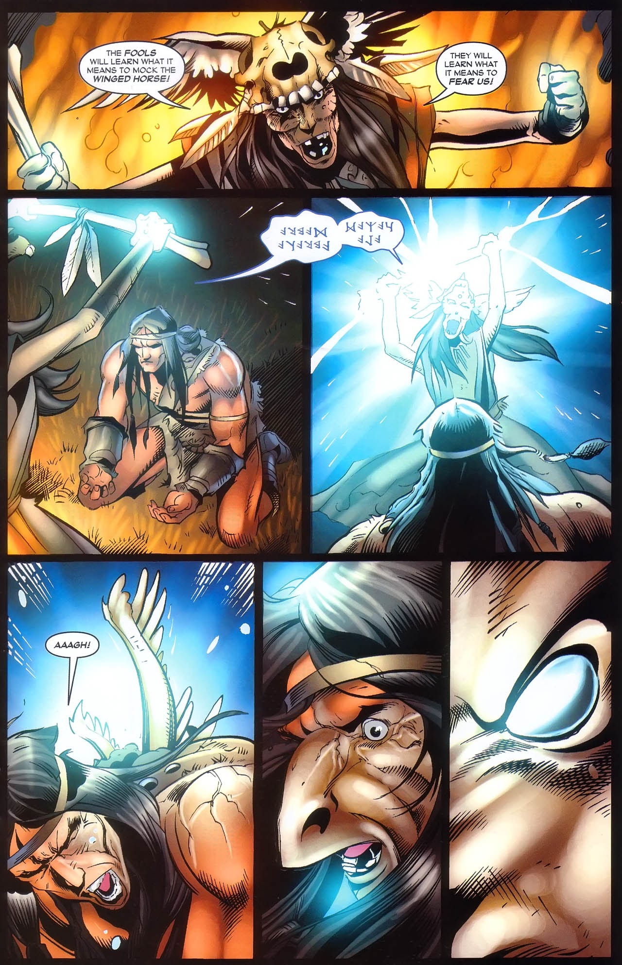 Read online Forgotten Realms: Streams of Silver comic -  Issue #1 - 35