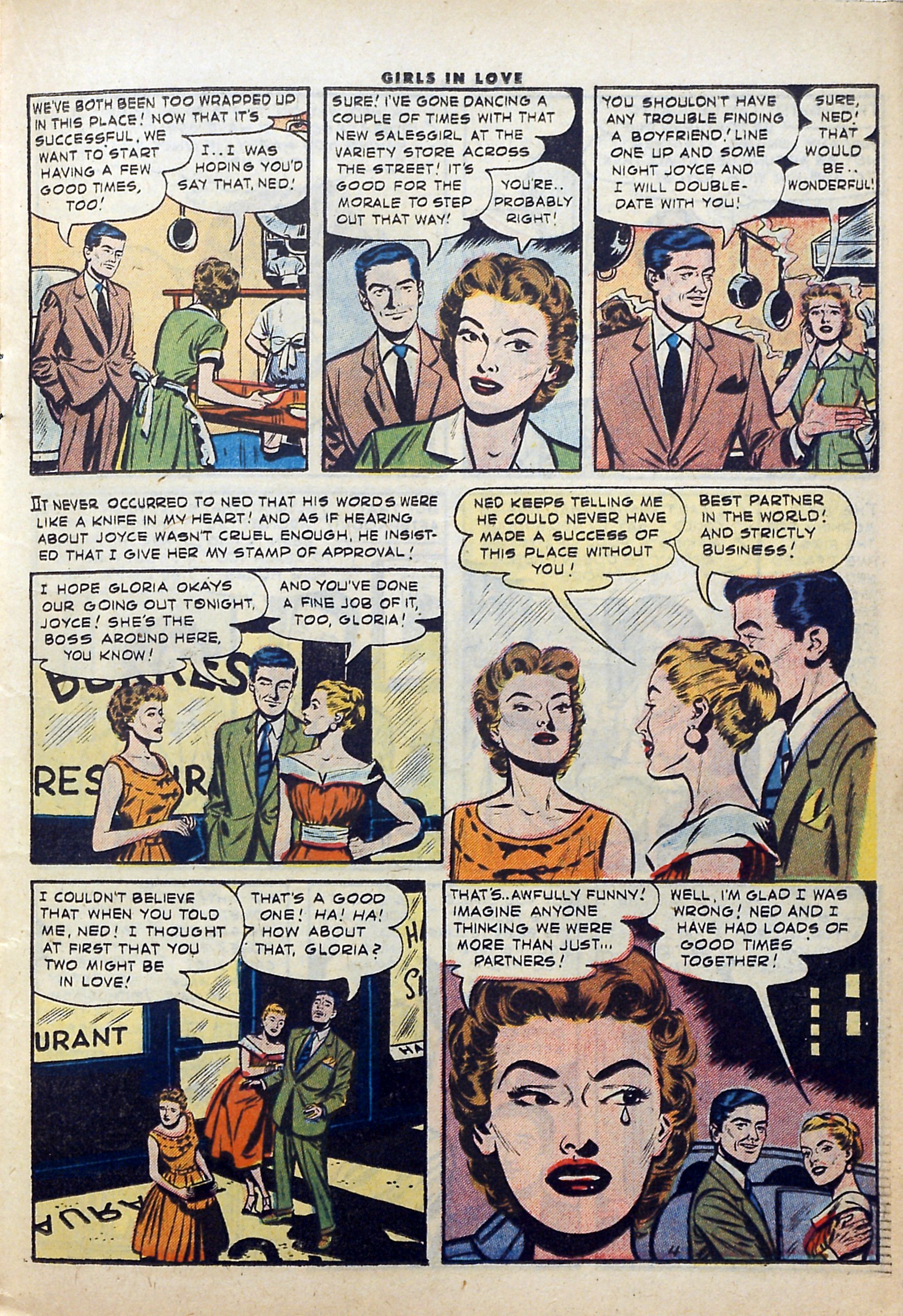 Read online Girls in Love (1955) comic -  Issue #57 - 15