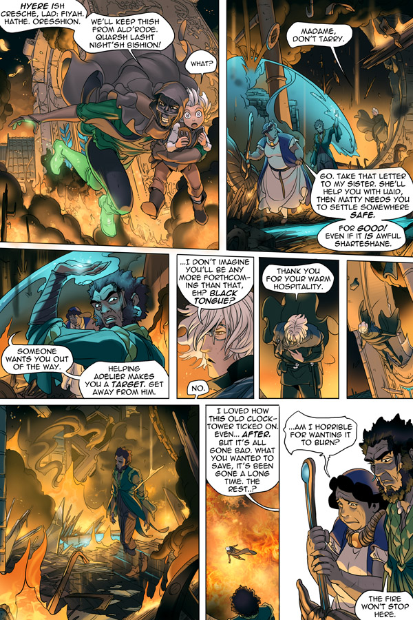 Read online Unsounded comic -  Issue #11 - 87