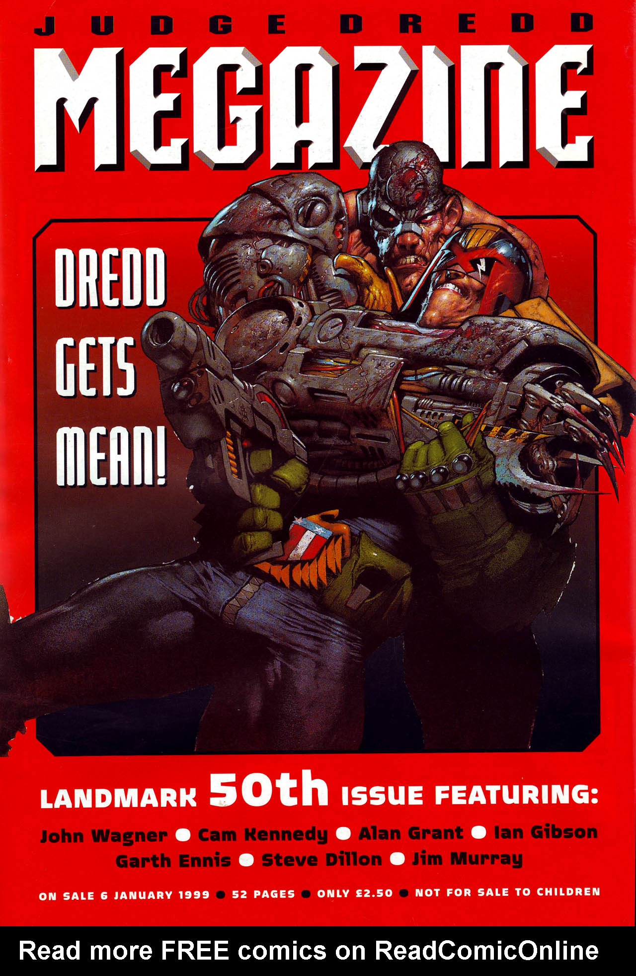 Read online Judge Dredd Megazine (vol. 3) comic -  Issue #49 - 52