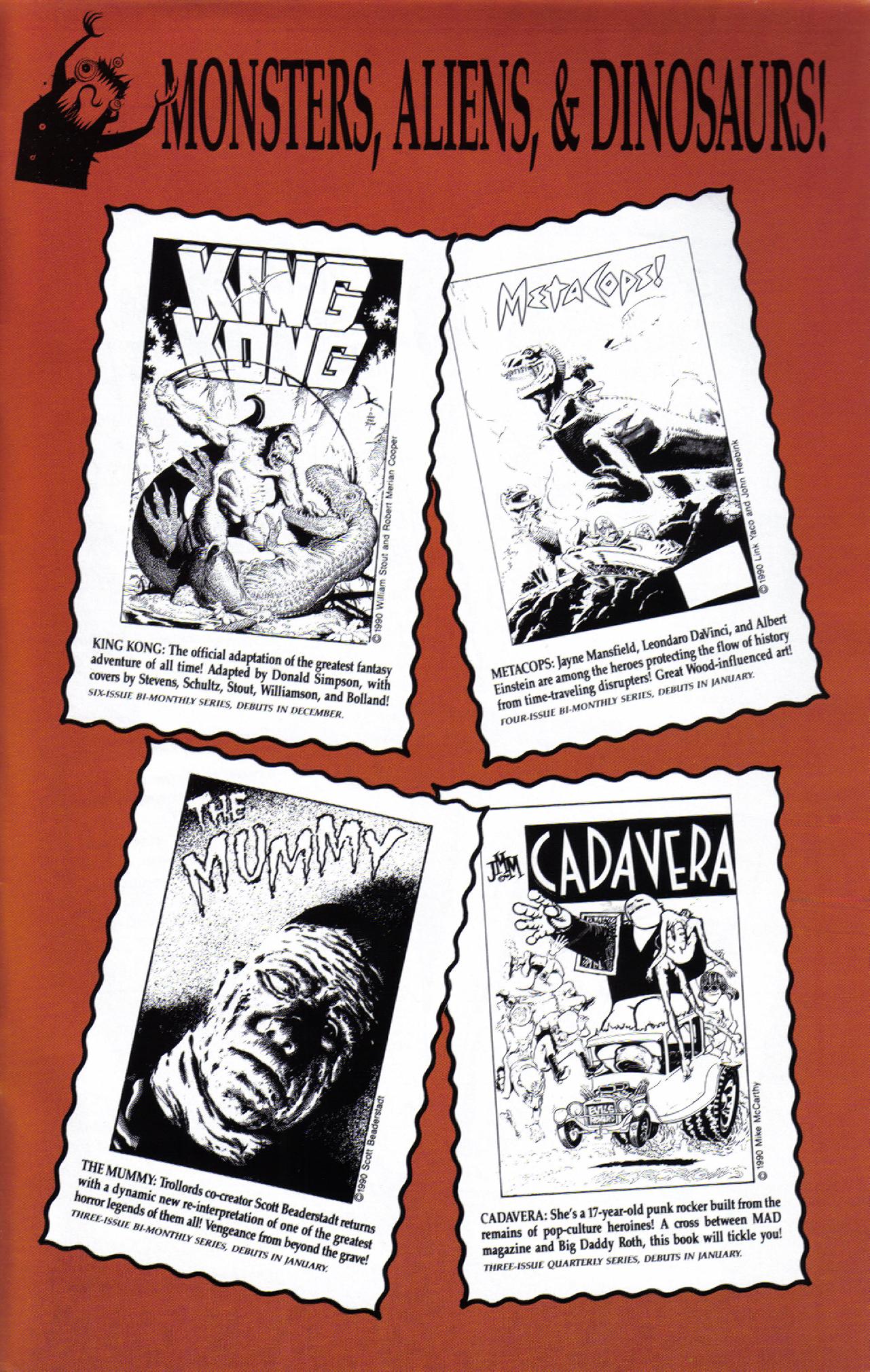 Read online King Kong (1991) comic -  Issue #5 - 22