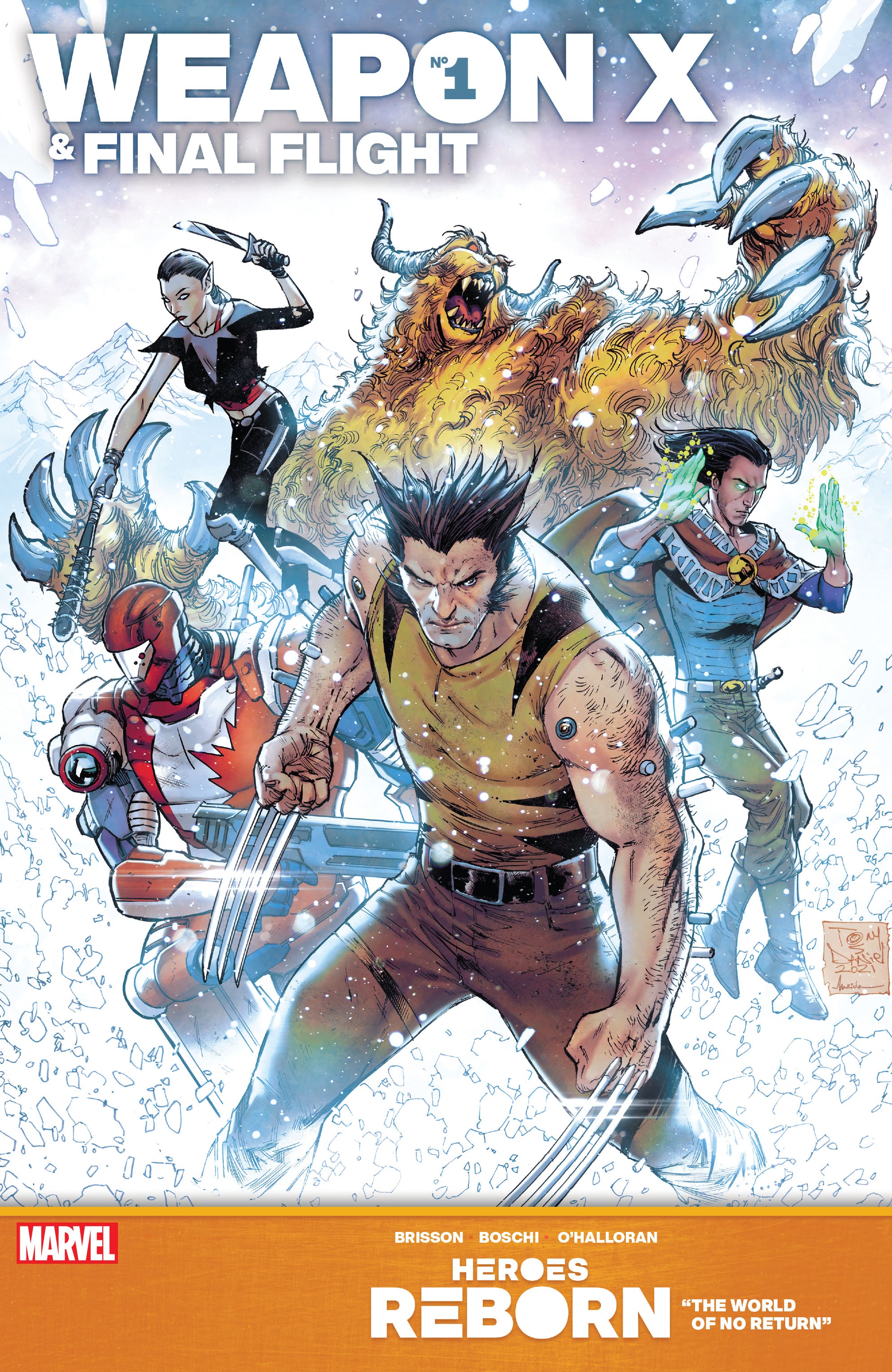 Read online Heroes Reborn: One-Shots comic -  Issue # Weapon X & Final Flight - 1