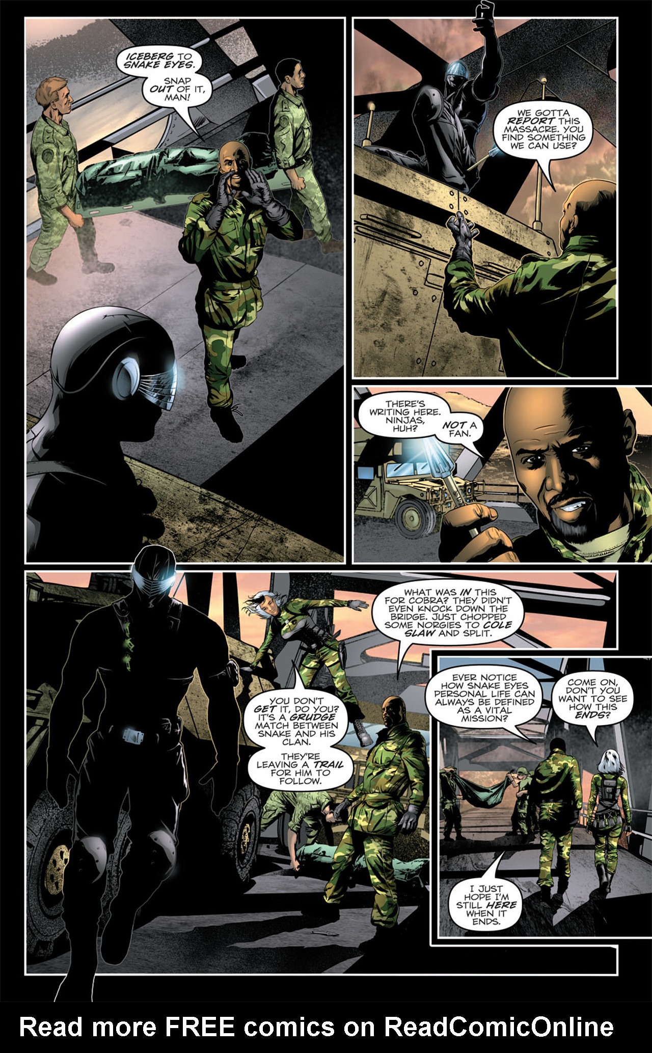 Read online G.I. Joe: Snake Eyes comic -  Issue #10 - 10