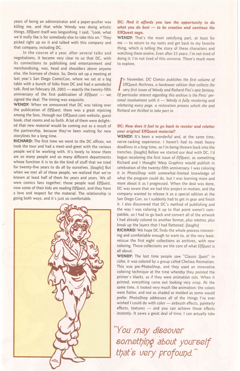 Read online Elfquest 25th Anniversary Special comic -  Issue # Full - 34