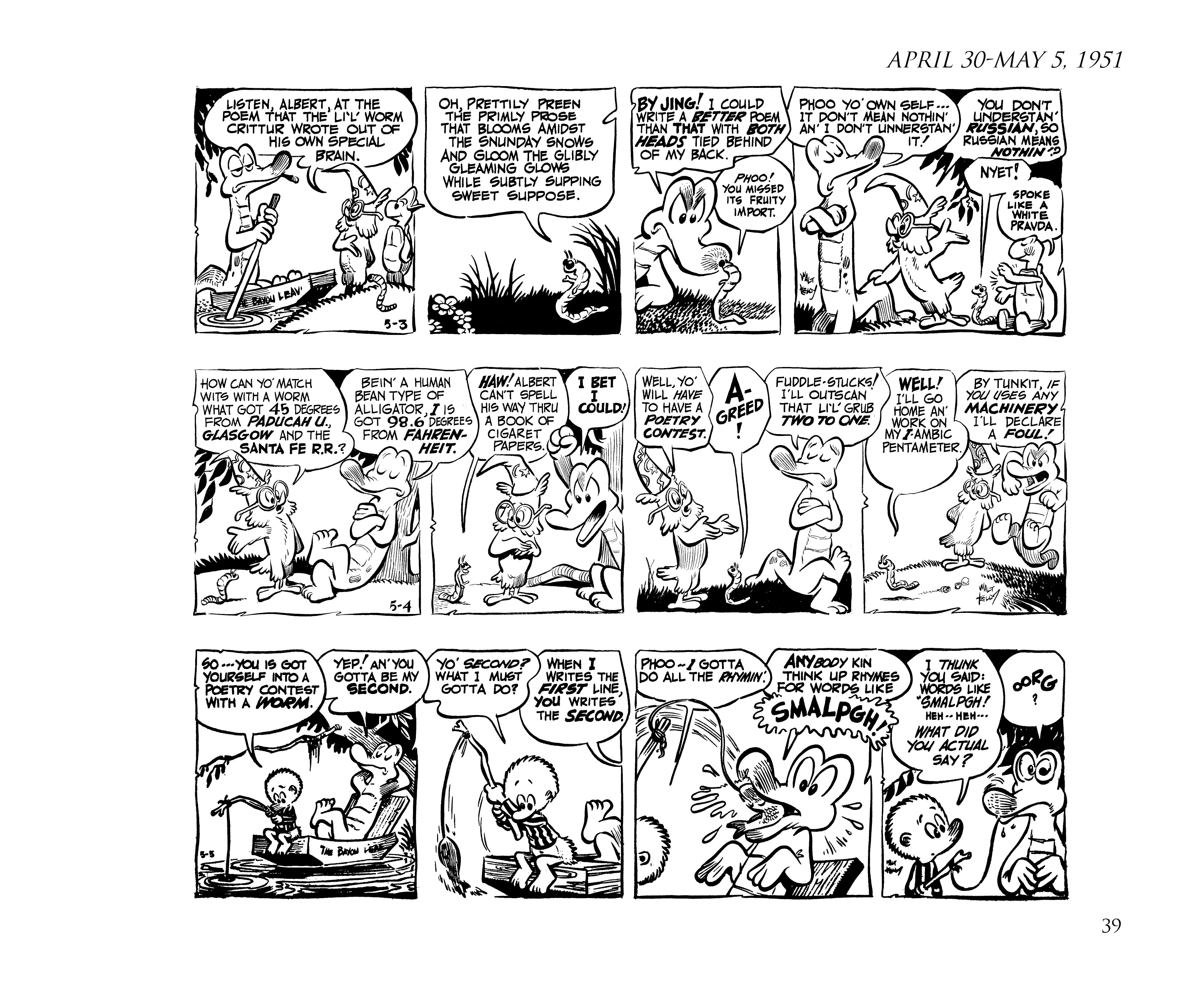 Read online Pogo by Walt Kelly: The Complete Syndicated Comic Strips comic -  Issue # TPB 2 (Part 1) - 57