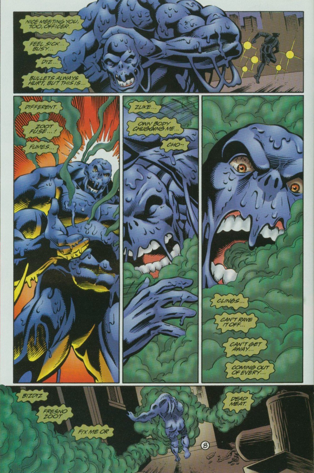 Read online Sludge comic -  Issue #10 - 11