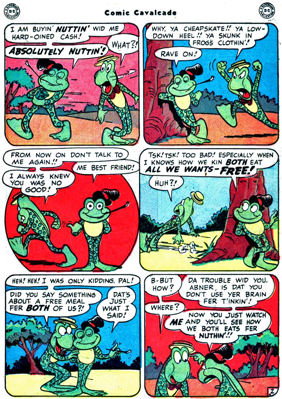 Read online Comic Cavalcade comic -  Issue #32 - 67