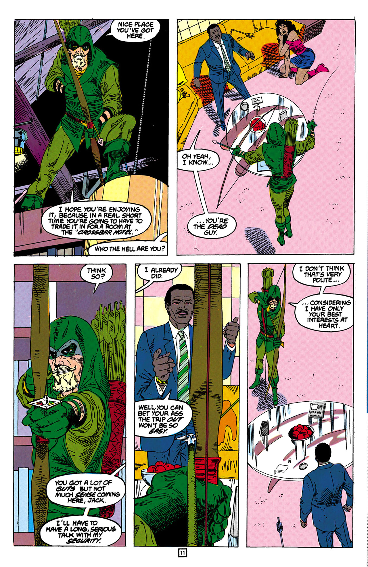 Read online Green Arrow (1988) comic -  Issue #6 - 12