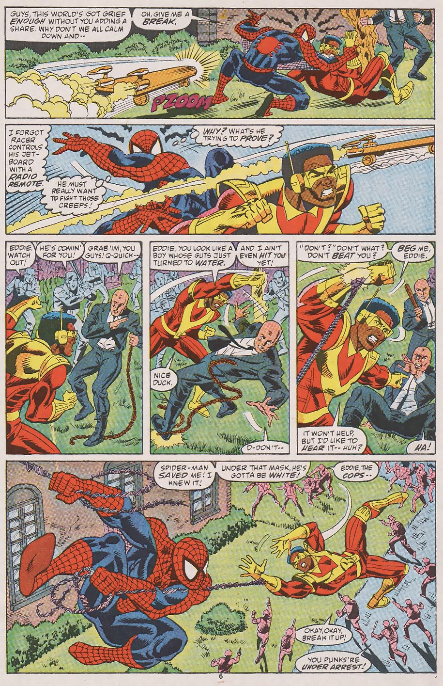 Read online Web of Spider-Man (1985) comic -  Issue #56 - 6