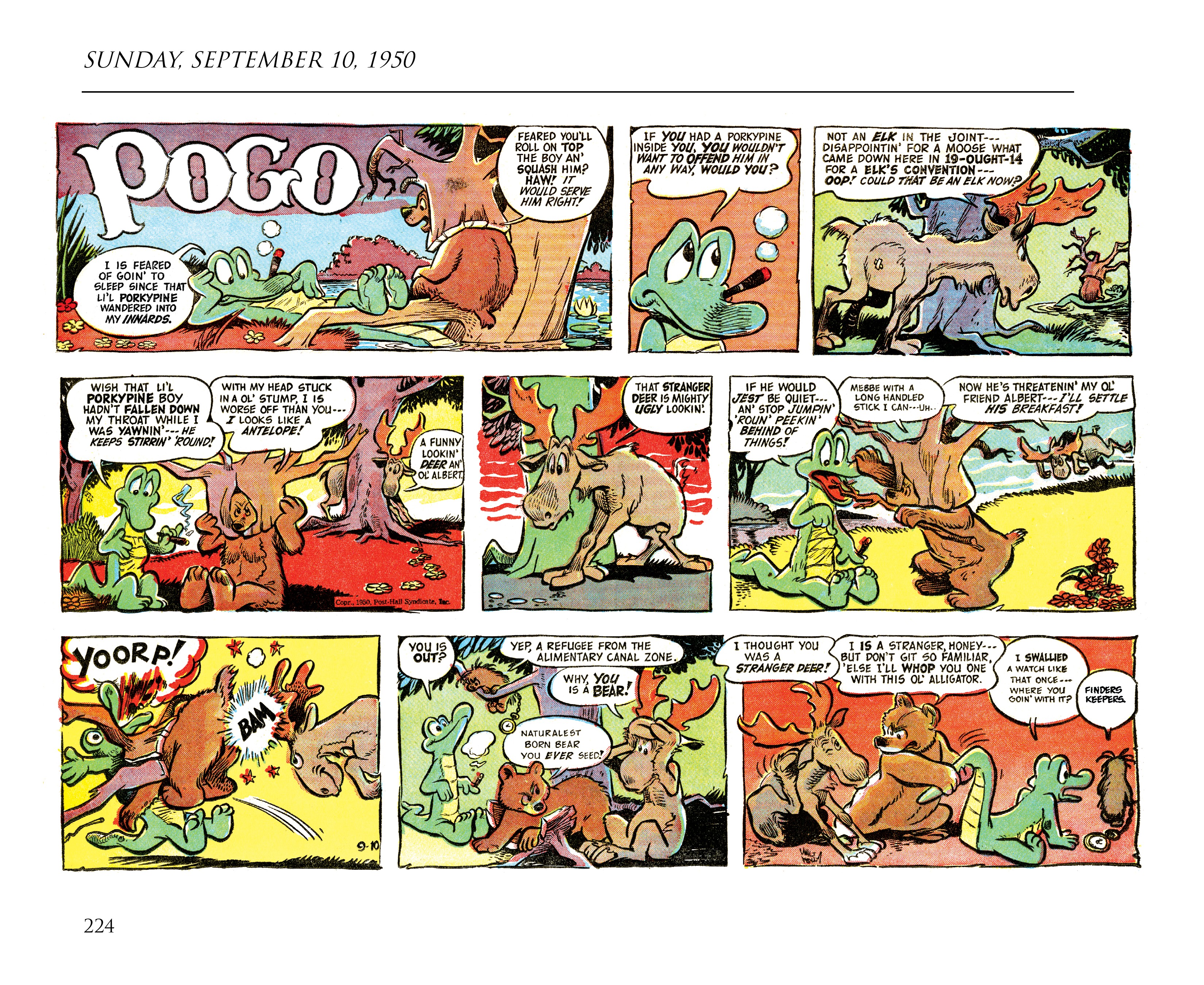 Read online Pogo by Walt Kelly: The Complete Syndicated Comic Strips comic -  Issue # TPB 1 (Part 3) - 42