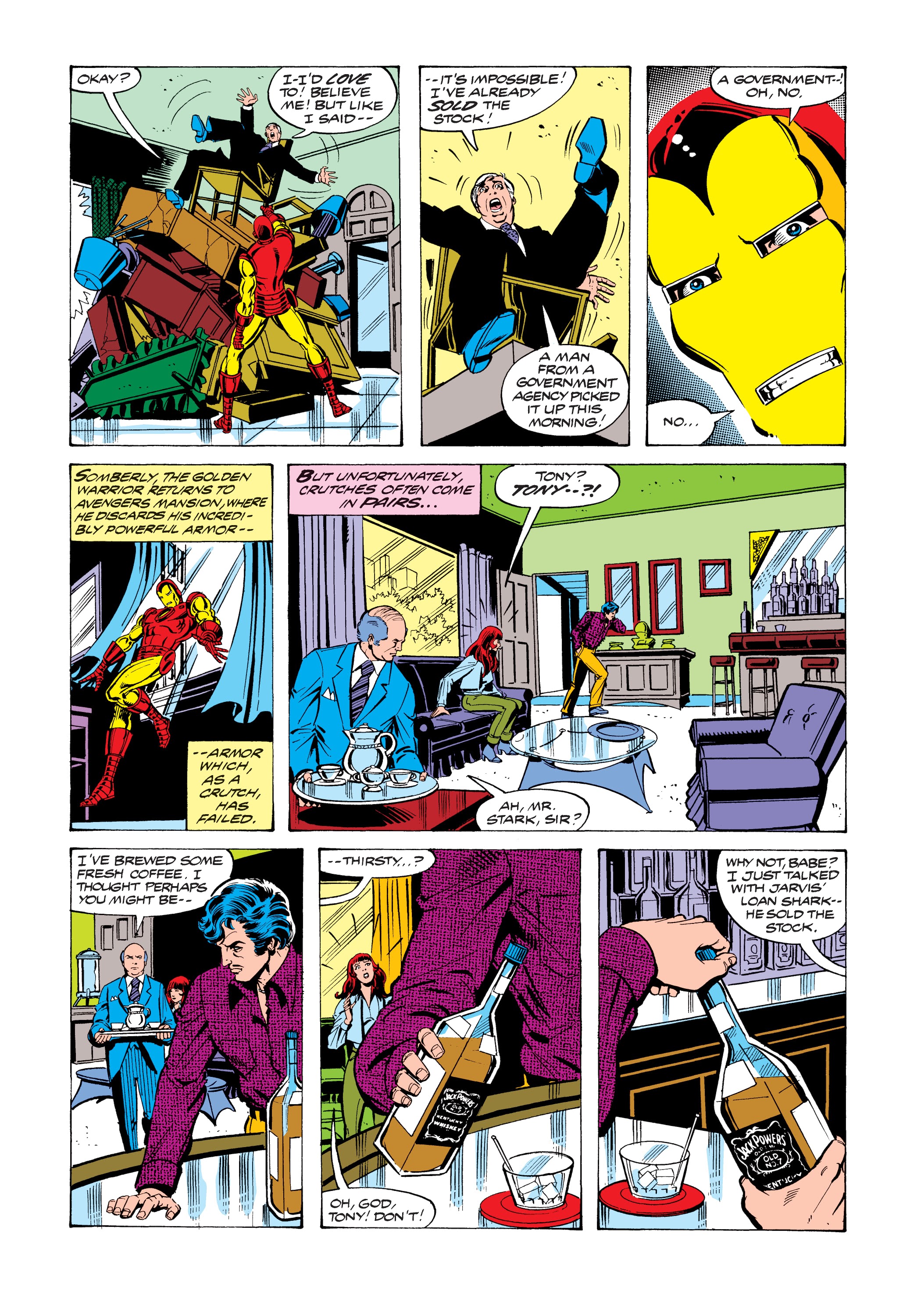 Read online Marvel Masterworks: The Invincible Iron Man comic -  Issue # TPB 13 (Part 3) - 94