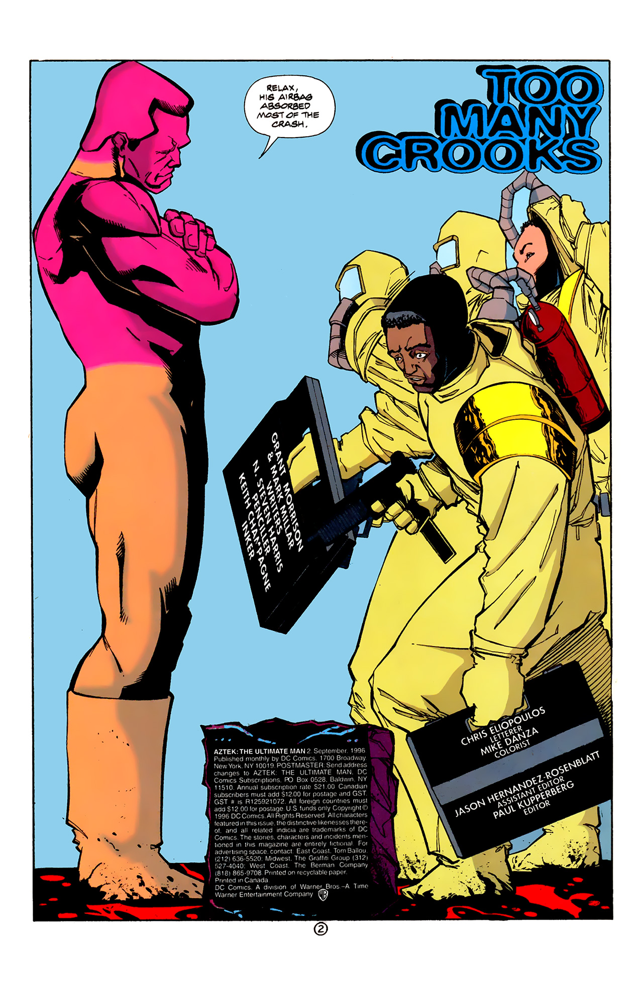 Read online Aztek: The Ultimate Man comic -  Issue #2 - 3