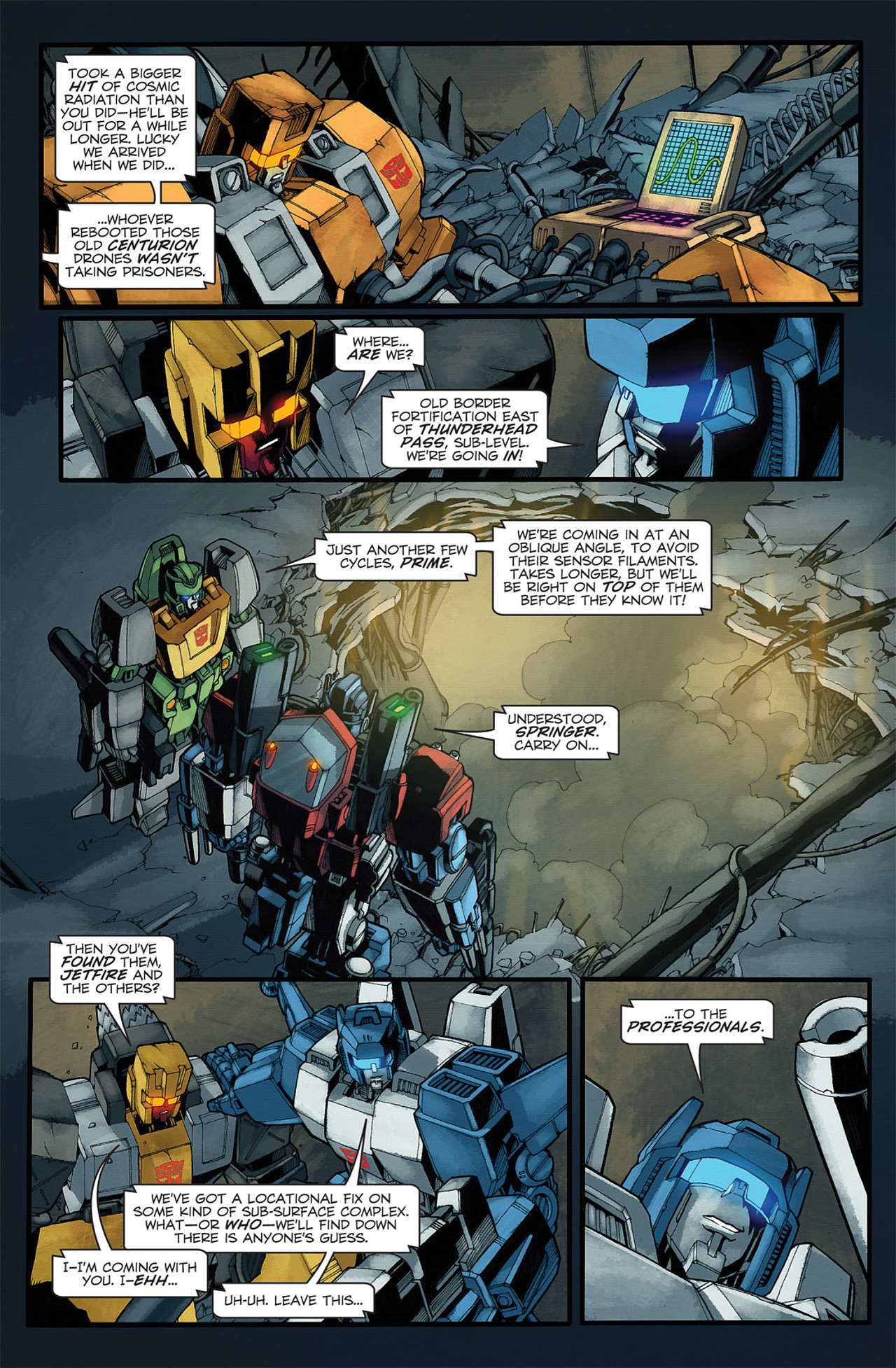 Read online The Transformers: Stormbringer comic -  Issue #3 - 11