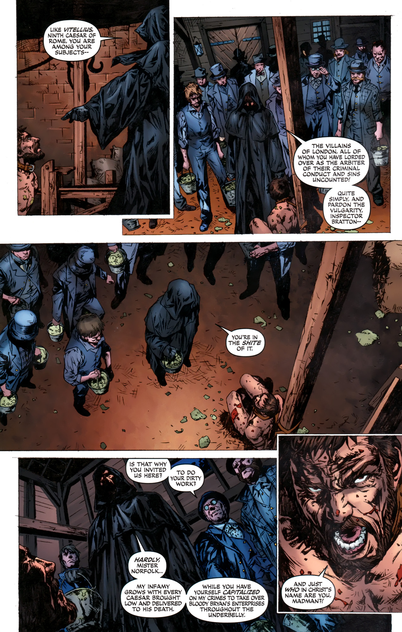 Read online Sherlock Holmes: Year One comic -  Issue #5 - 5