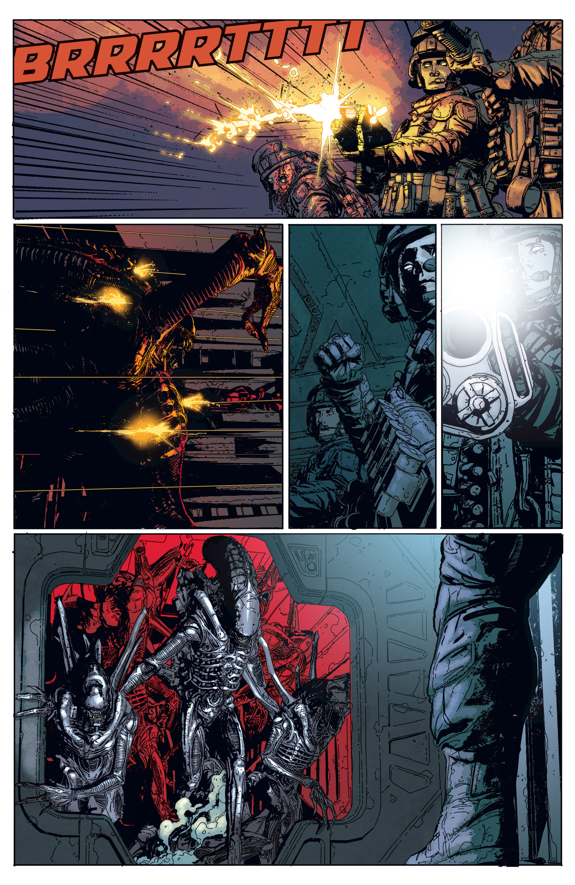 Read online Aliens: Defiance comic -  Issue #1 - 16