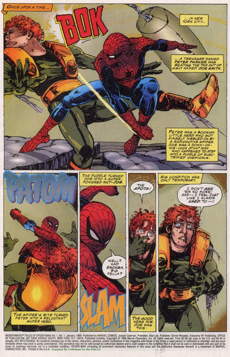 Read online Webspinners: Tales of Spider-Man comic -  Issue #1 - 4