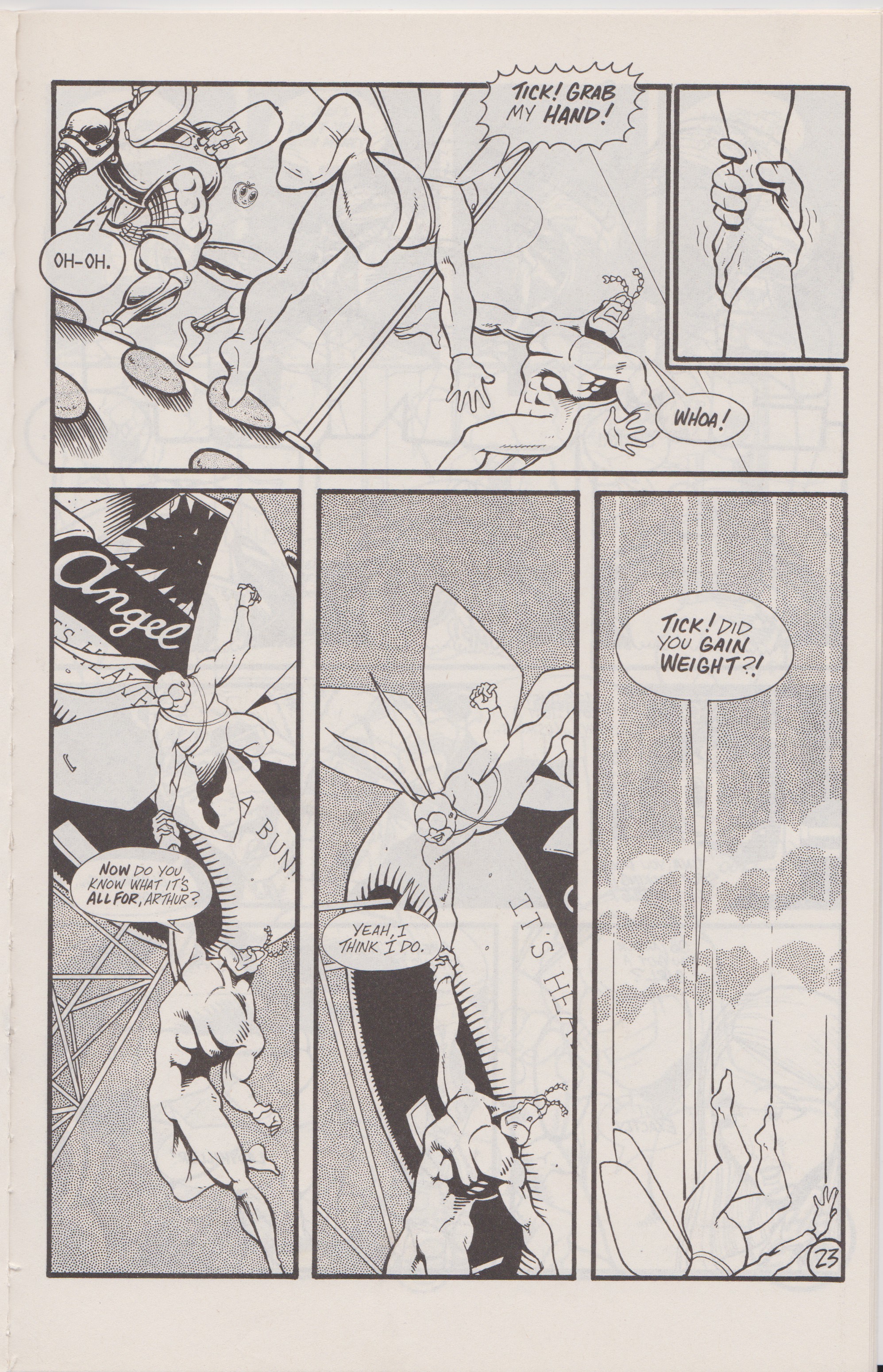 Read online The Tick's Back comic -  Issue # Full - 25