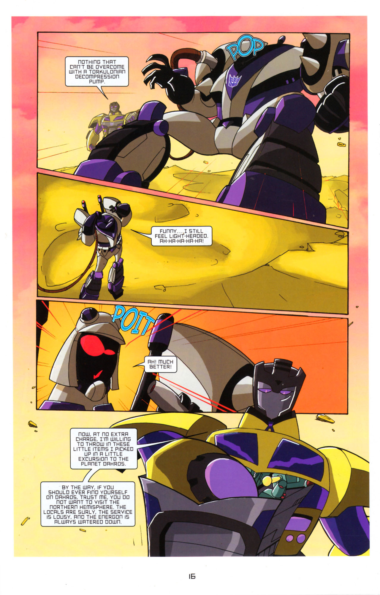 Read online Transformers Animated: The Arrival comic -  Issue #5 - 20