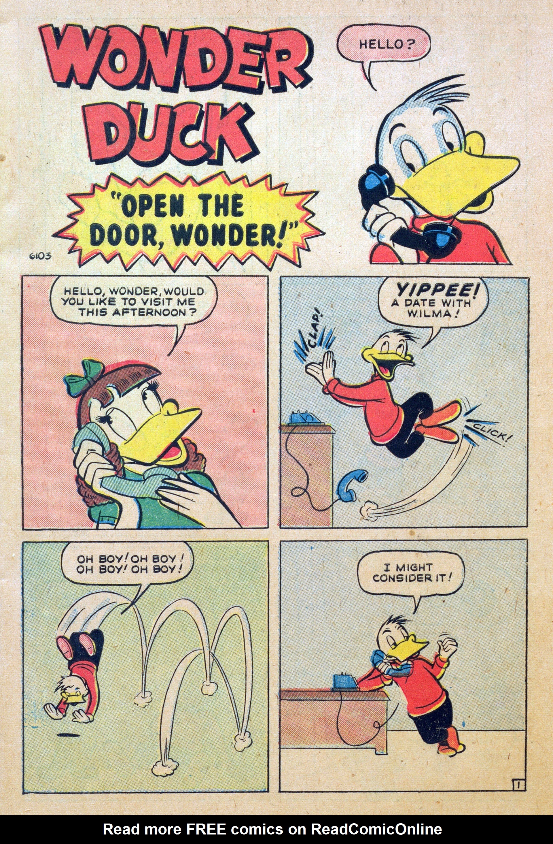 Read online Wonder Duck comic -  Issue #1 - 3